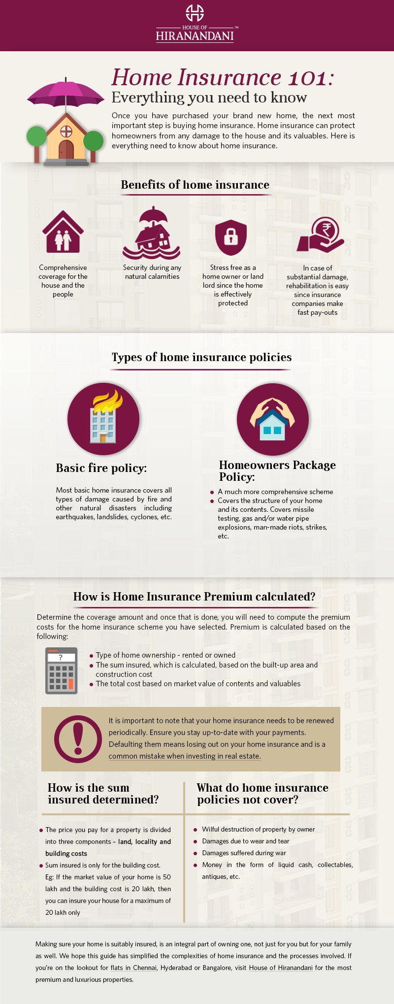 Home Insurance 101: Everything you need to know